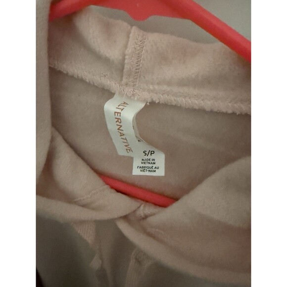 Alternative Apparel Women’s Hoodie Pink Small New - Picture 2 of 5